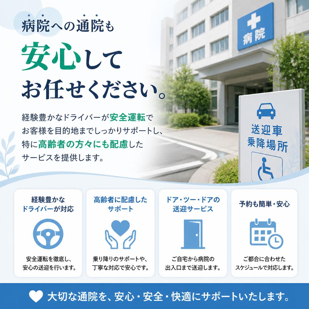 通院サービスで安心移動